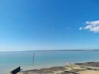 Rechts: the Downs, links Goodwin Sands