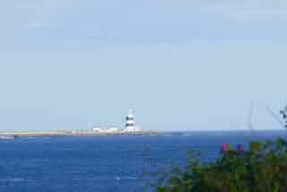 Hook Head vanaf de pier van Dunmore East